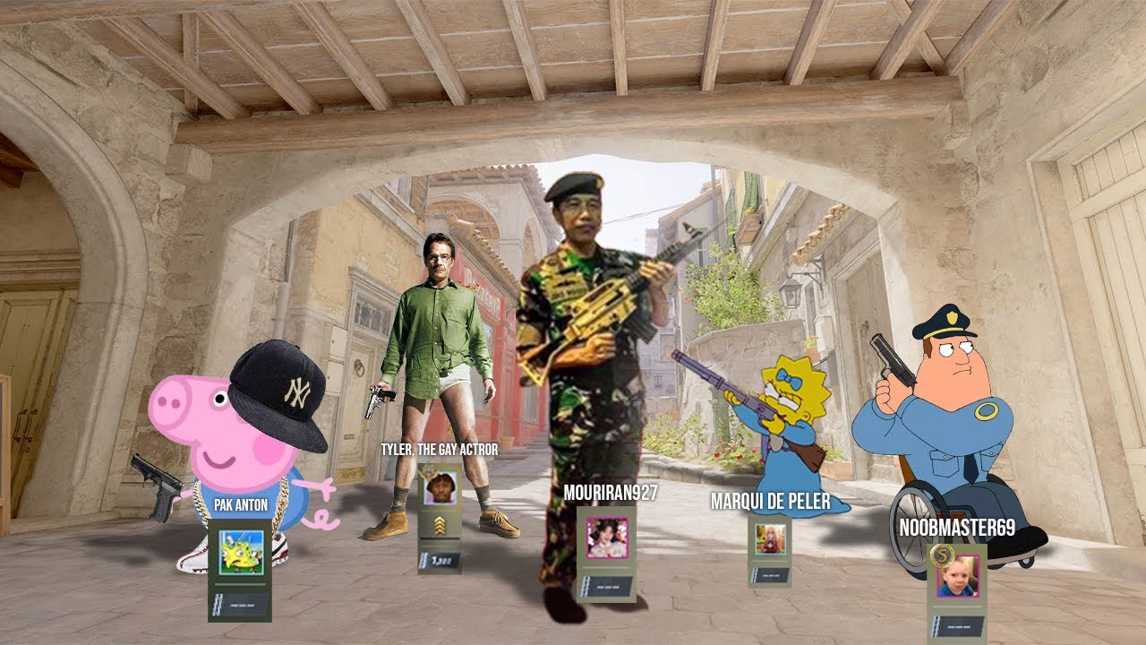 Counter Strike 2 Indonesia - Kepencet, Ragebait, Abang Saleh - YouTube
