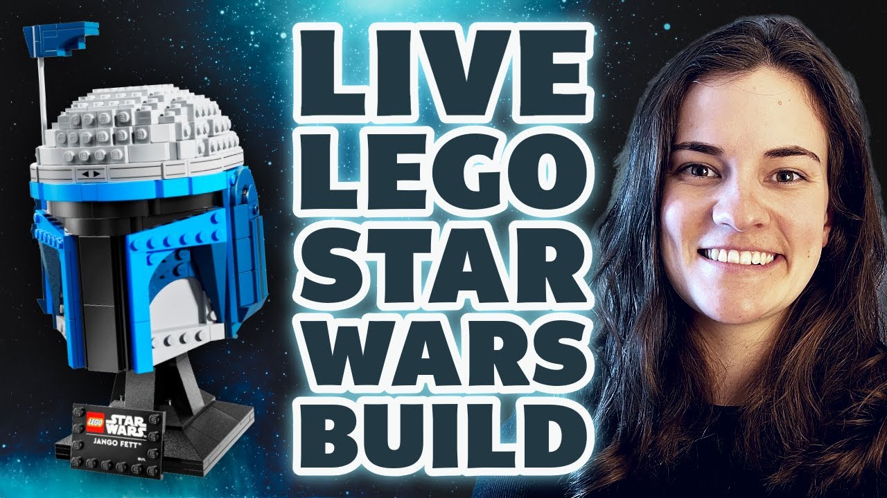 LIVE - Jango Fett's Helmet LEGO Build