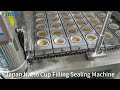 Japan Natto 6 Cups Filling Machine Volumetric Cup Filling Machine