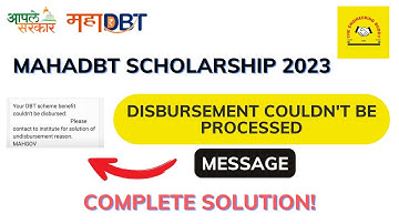 Your DBT scheme benefit couldn