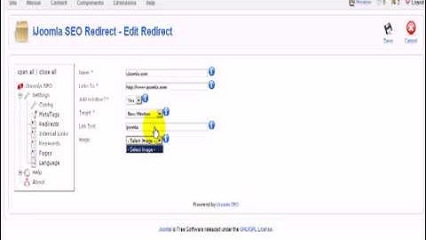 How to create redirect links on Joomla 1.5 using SEO - YouTube-16.flv