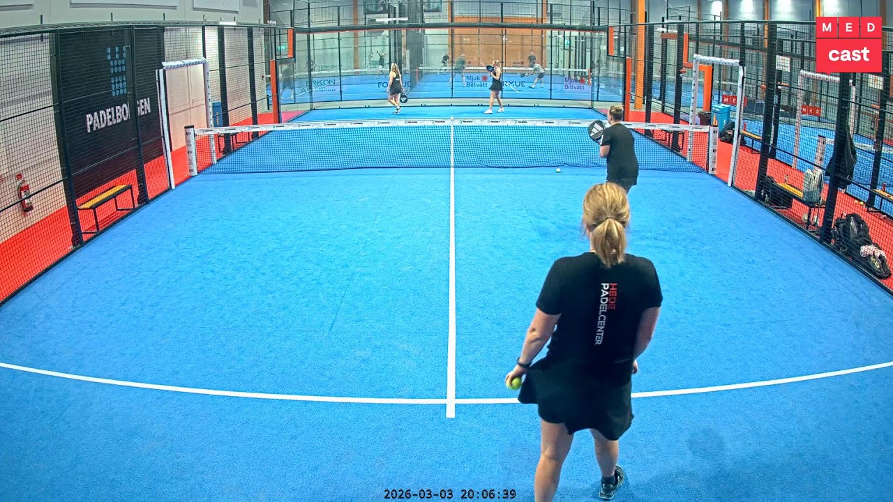 MEDcast - Padelborgen , Mölnlycke - Bana 1 - 2026-03-03 19:02