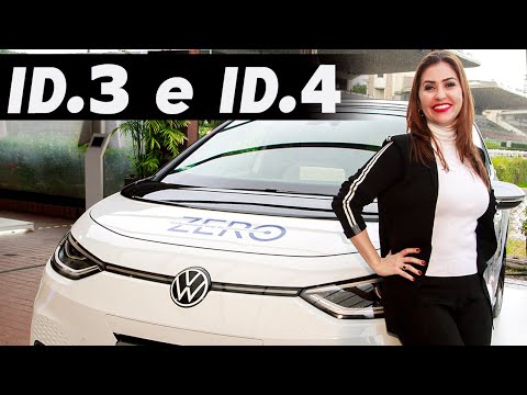 Show! 🤩 Os Elétricos da Volkswagen ID.3 e ID.4 no Brasil! ⚡️⚡️⚡️