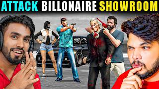 TOMMY ATTACKED TECHNO GAMERZ'S BILLIONAIRE SHOWROOM 😱I STARTED MY OWN CAR BUSINESS | GTA 5