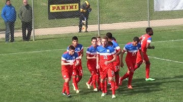 U-20 MNTvs. Eintracht Frankfurt: Highlights - April 14, 2014