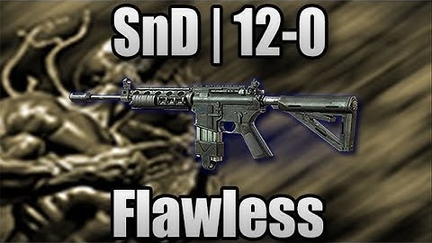 MW3: 12-0 S&D & Flawless w/ M4A1! (Gameplay/Commentary)