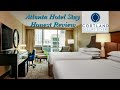 Atlanta Hotel Stay Review #hotelroomideas #hotelreview #food #atlantastylist #atlantageorgia 