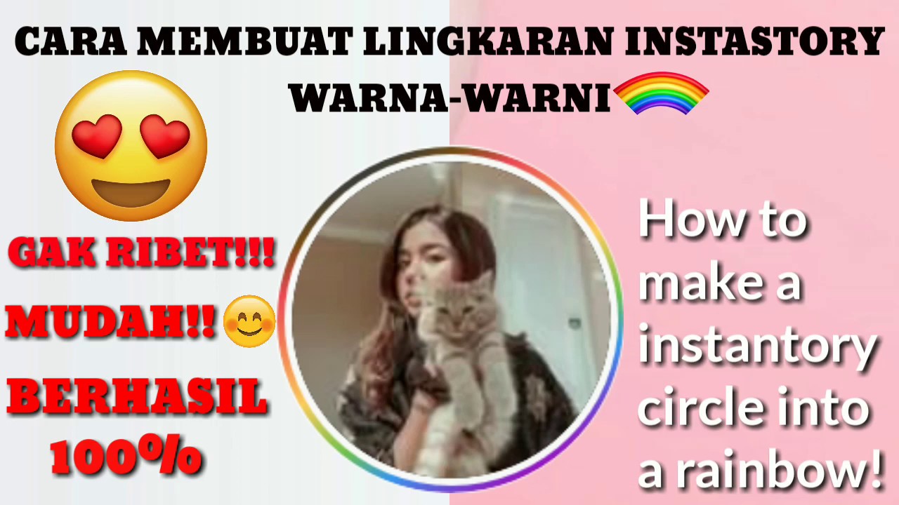 Cara Membuat Lingkaran InstaStory Warna-Warni | by Andi Sitinurhalizah