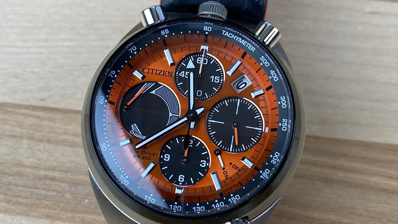 Citizen Bullhead TSUNO Chrono Racer - YouTube