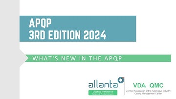 APQP 3rd Edition 2024 - What