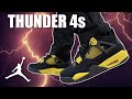 THESE ARE IMPRESSIVE! Air Jordan 4 Thunder Review & On Feet