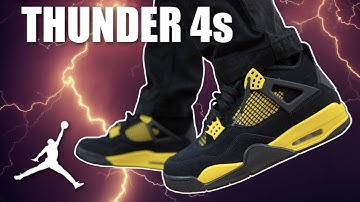 THESE ARE IMPRESSIVE! Air Jordan 4 Thunder Review & On Feet