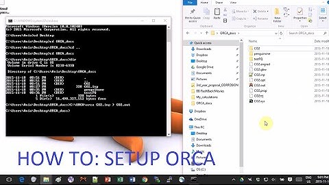 Avogadro with ORCA Tutorial: system setup