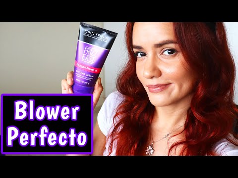 ‍♀️Blower perfecto con este producto: Straight Fixation Styling Crème John Frieda ¿Lo recomiendo?