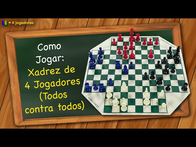 Xadrez de Quatro Jogadores: Como Jogar e Vencer 