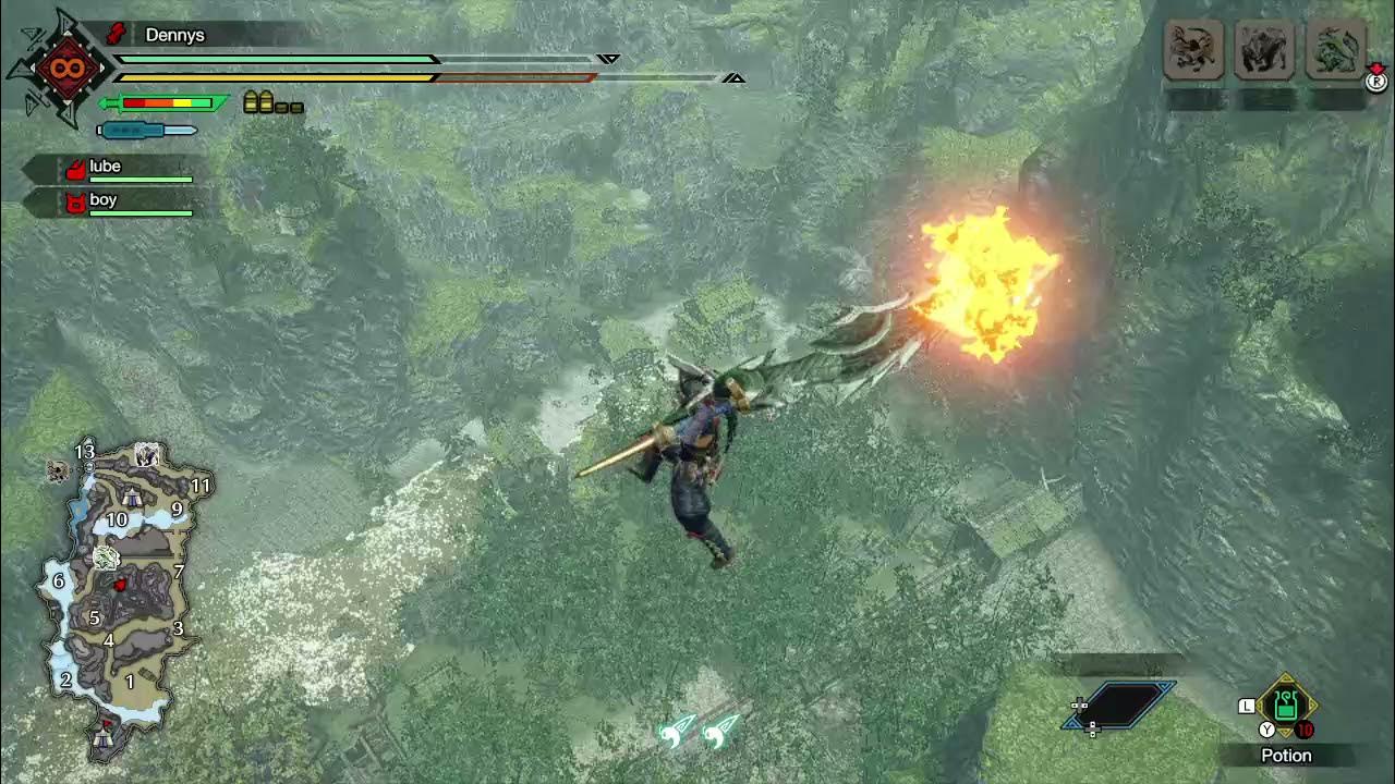 Monster Hunter Rise Gunlance rocket ship Monster Hunter Rise Gunlance rocket ship