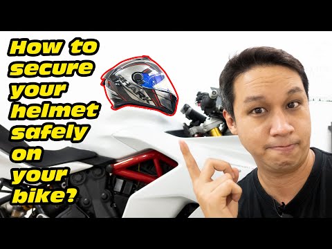 वीडियो: क्या आप अपने हेलमेट को अपनी बाइक पर लॉक कर सकते हैं?