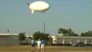 RC Blimp The E- Blimp Test Flight