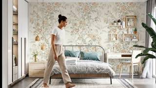 Elegant Peony Garden Wallpaper Mural screenshot 2