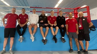 Latvia boxing team in European games 2023
