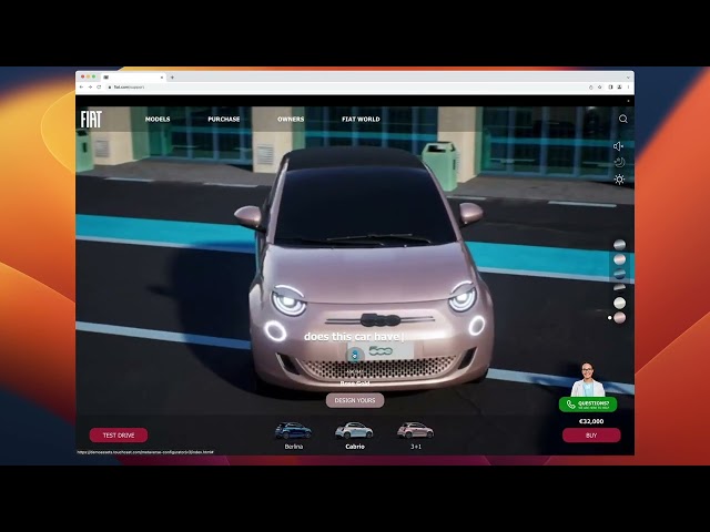 Touchcast BookGPT Demo for the Fiat500