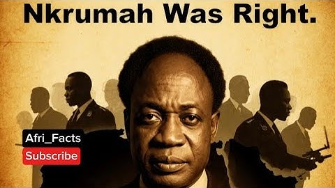 Kwame Nkrumah’s Warning:  Neo-Colonialism: The Last Stage of Imperialism. Full book Summary.