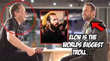 Elon Musk DESTROYS BBC Reporter And Defends Andrew Tate