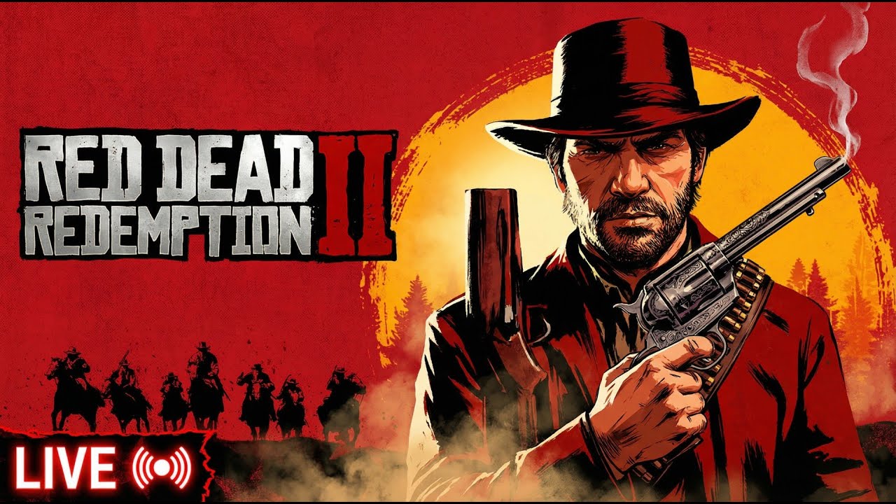 LIVE - Red Dead Redemption 2 - My first time playing!
