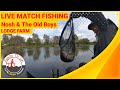 LIVE MATCH FISHING : LODGE FARM : LILLY POND : NOSH & THE OLD BOYS : 4th May 2021