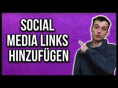 Twitch Social Media Links hinzufügen