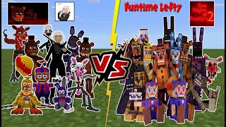 Five Nights at Freddy's (Adam Taylor) VS FNAF 2 (Funtime Lefty) [FNAF Addon Battle!]