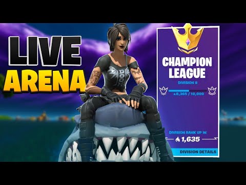 Showing You How to Get Through Division 7! (ARENA) | !twitter !coins !insta !discord | Fortnite