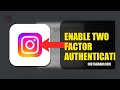 How To Turn On Two Factor Authentication For Instagram 2026 (QUICK FIX)