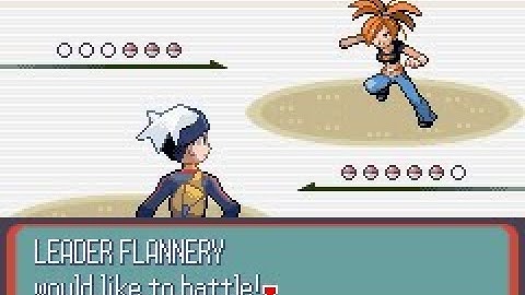 Pokemon Ruby - Part 18: Flannery