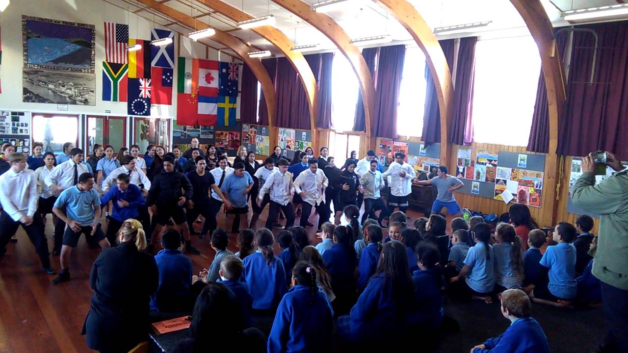 Patea area school haka - YouTube