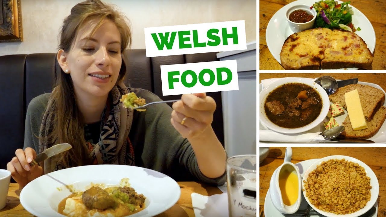  Welsh  Food 4 Things to Eat  Taste Test in Cardiff  Wales  