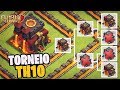 TORNEIO MATA-MATA CV10! VEM PRA QUARENTENA DOS PTZEIROS! | CLASH OF CLANS