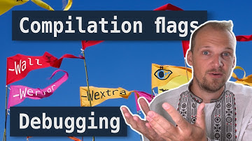 Common compilation flags and debugging a C++ program