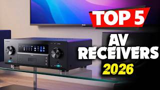 Top 5 Best AV Receivers 2026 – Watch Before You Buy One