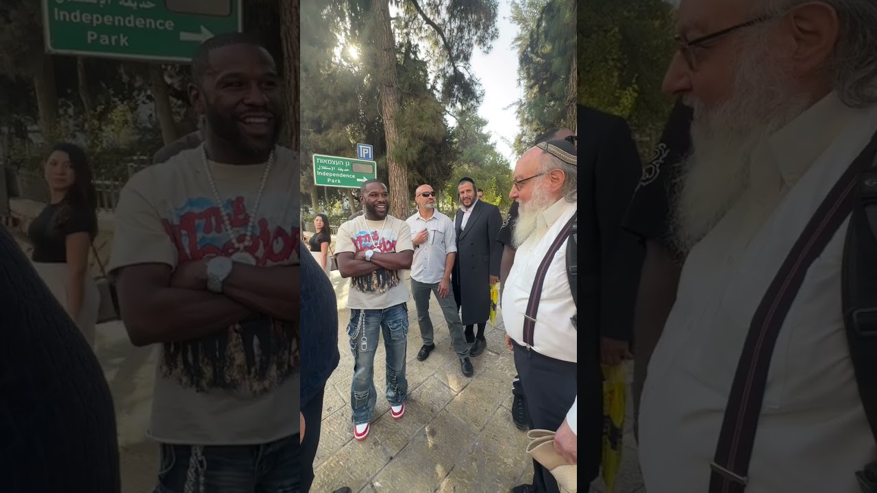 Jonathan Pollard Meets Floyd Mayweather in Jerusalem