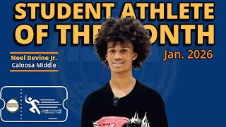 Student Athlete of the Month: Noel Devine Jr. (January 2026)