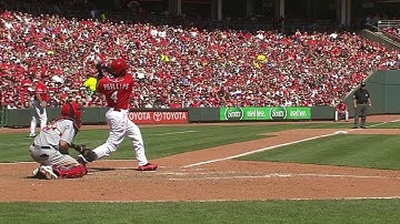 STL@CIN: Phillips singles home Votto to extend lead