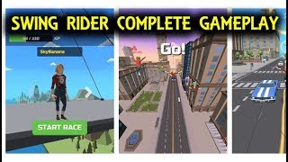 SWING RIDER ANDROID/IOS COMPLETE GAMEPLAY screenshot 4