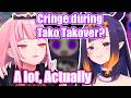 Calli cringe a lot while writing 『TAKO∞TAKOVER』【HoloEN】