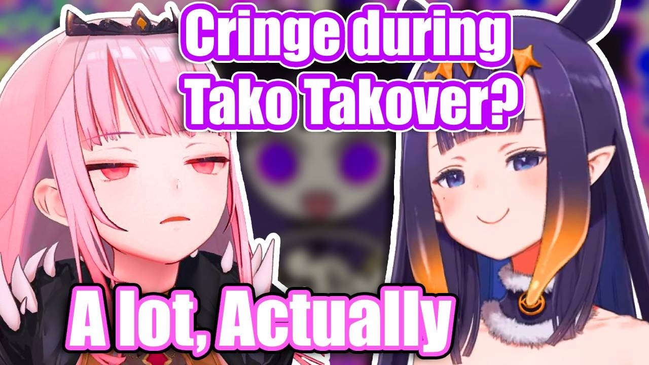 Calli cringe a lot while writing 『TAKO∞TAKOVER』【HoloEN】