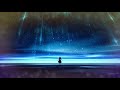 free silhouette, starry sky, lights, night