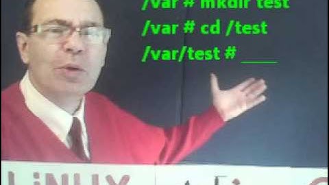 LINUX /2 - Les commandes de gestion des répertoires et des fichiers