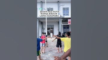 Warga Binaan Lapas Sukamara Laksanakan Senam Pagi Rutin untuk Jaga Kesehatan.