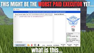 THIS ACTUALLY MIGHT BE THE WORST PAID EXECUTOR YET...