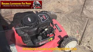 How To Check the Oil On A Briggs And Stratton 35 Classic Engine